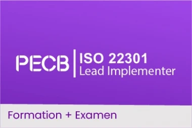 PECB ISO 22301 Lead Implementer -  Maîtrisez la Continuité d'Activité